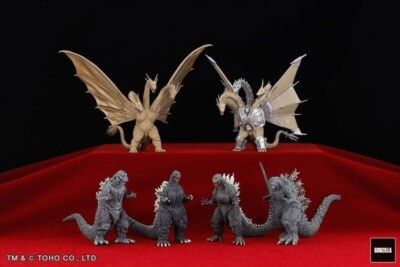 2023 Bandai Plex Toho Gekizo Series Successive Godzilla Monster Part.1 6pack Box-image