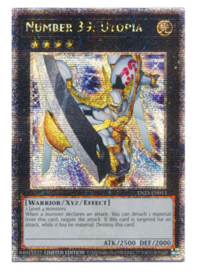 TN23-EN013 NUMBER 39: UTOPIA QUARTER CENTURY RARE NM 1ST EDITION-image