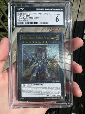 CGC 6 Galaxy-Eyes Prime Photon Dragon Ultimate Rare PRIO-EN040 Unlimited POP 1-image