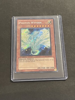 Yu-Gi-Oh! TCG Photon Wyvern 2012 Premium Tin PRC1-EN015 1st Edition Secret Rare-image