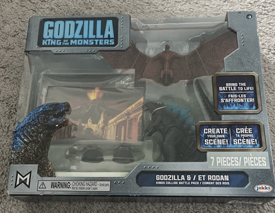 Godzilla King Of Monsters Godzilla And ET Rodan *damaged Box*-image